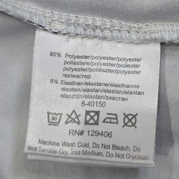 Venus Black White Abstract Print Leggings Pants Women's Size XL - Picture 6 of 9